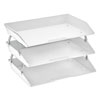 Acrimet Facility 3 Tier Letter Tray Side Load White