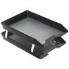 Acrimet Facility 2 Tier Letter Tray Front Load Black
