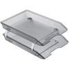 Acrimet Facility 2 Tier Letter Tray Front Load Smoke