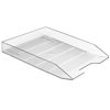 Letter Tray Stackable Front Load Crystal