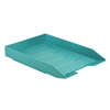 Letter Tray Stackable Front Load Solid Green