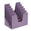 File Sorter Plastic Solid Purple